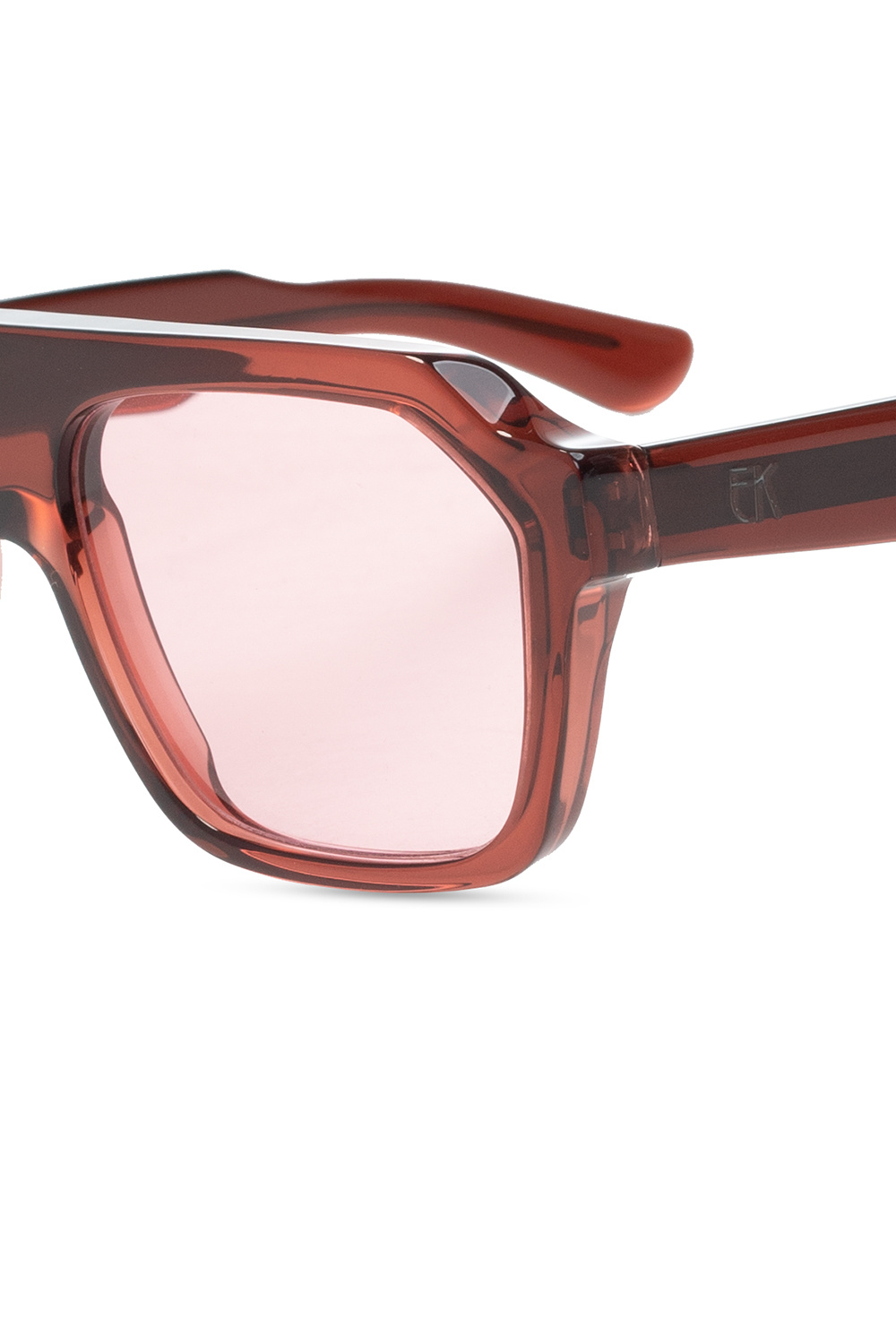 Emmanuelle Khanh Shanghai Tang The Agent square-frame sunglasses Nero